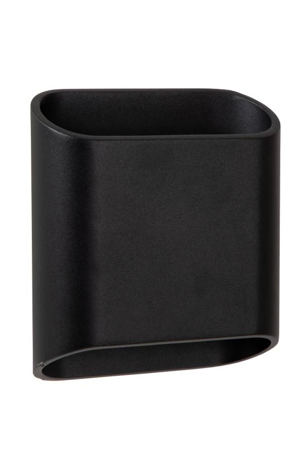 Lucide ATILA - Wandlamp Binnen/Buiten - LED Dimb. - 2x5W 2700K - IP65 - Zwart - uitgezet